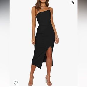NWT Woman’s Spaghetti Strap Bodycon Midi Dress by Lyaner
